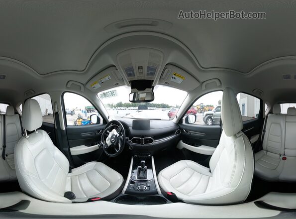 JM3KFBDM3M1499528 2021 MAZDA CX-5 Gray Widok wnętrza 360 stopni