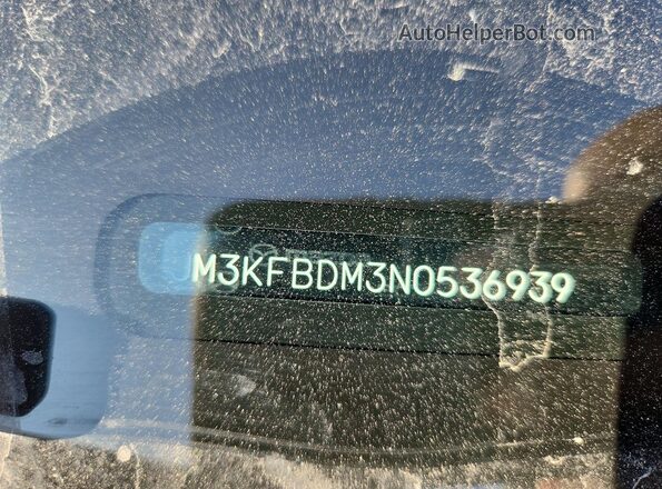JM3KFBDM3N0536939 2022 MAZDA CX-5 Blue VIN კოდის სტიკერის ხედი