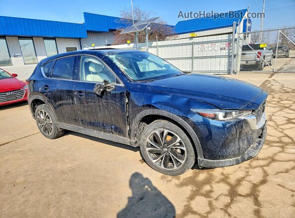 JM3KFBDM3N0536939 2022 MAZDA CX-5 Blue წინა მარჯვენა