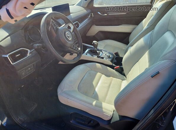 JM3KFBDM3N0536939 2022 MAZDA CX-5 Blue წინა სალონის ხედი