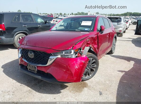 JM3KFBDM3N0556446 2022 MAZDA CX-5 Red Передня ліва чверть