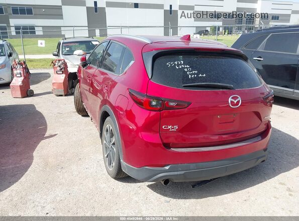 JM3KFBDM3N0556446 2022 MAZDA CX-5 Red Задня ліва чверть