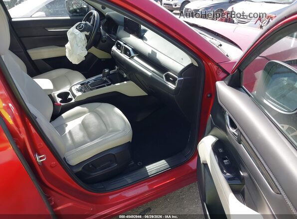 JM3KFBDM3N0556446 2022 MAZDA CX-5 Red Вид салону спереду