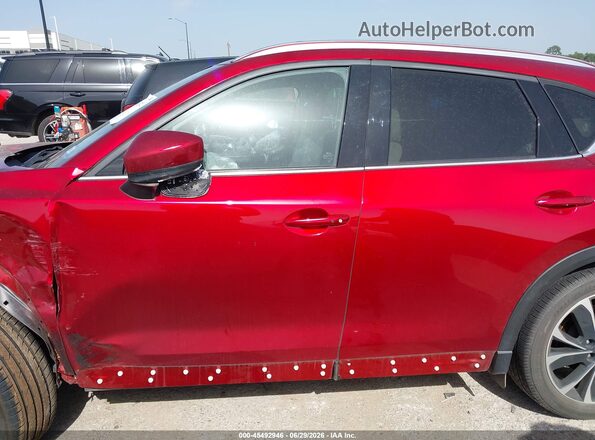JM3KFBDM3N0556446 2022 MAZDA CX-5 Red Вид задньої частини салону