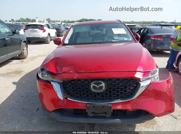 JM3KFBDM3N0556446 2022 MAZDA CX-5 Red Вид панелі приладів