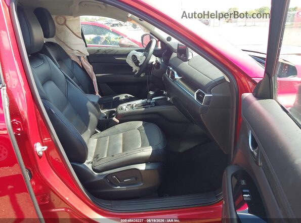 JM3KFBDM3N0556902 2022 MAZDA CX-5 Red Вид салону спереду