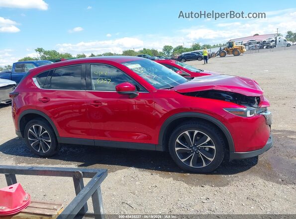 JM3KFBDM3N0556902 2022 MAZDA CX-5 Red Вид задньої частини салону