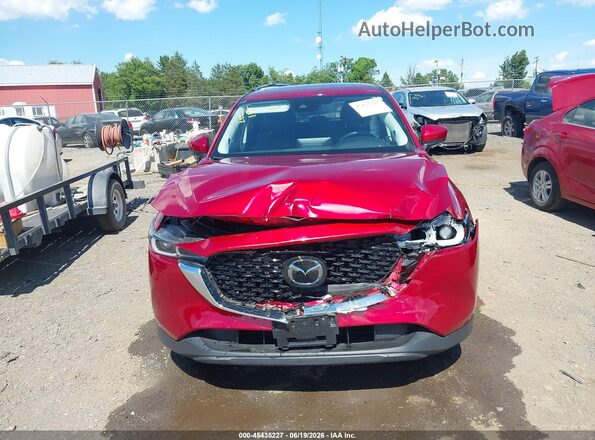JM3KFBDM3N0556902 2022 MAZDA CX-5 Red Вид щитка приладів