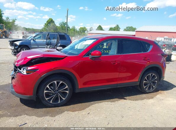 JM3KFBDM3N0556902 2022 MAZDA CX-5 Red Панорамний вид салону 360°