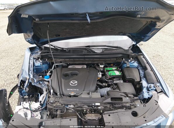 JM3KFBDM4M1406371 2021 MAZDA CX-5 Blue უკანა ხედი