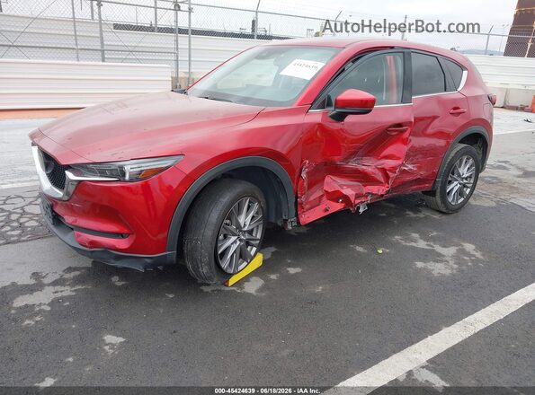 JM3KFBDM4M1475514 2021 MAZDA CX-5 Maroon Front left
