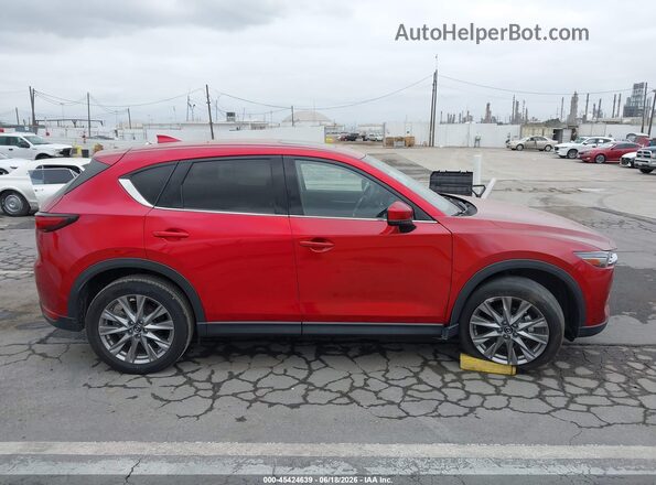 JM3KFBDM4M1475514 2021 MAZDA CX-5 Maroon Rear interior view