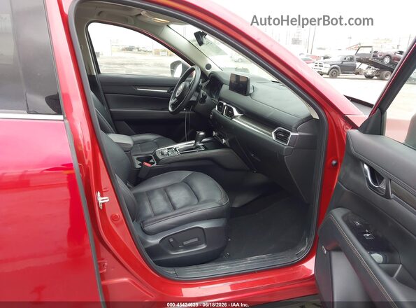 JM3KFBDM4M1475514 2021 MAZDA CX-5 Maroon Front interior view