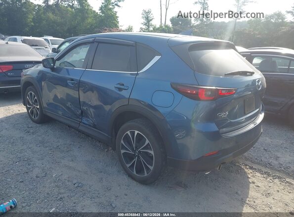 JM3KFBDM4N1582144 2022 MAZDA CX-5 Blue Հետևի ձախ