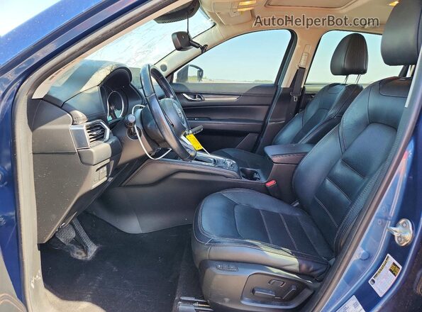 JM3KFBDM5J0347932 2018 MAZDA CX-5 Синий Вид салона спереди