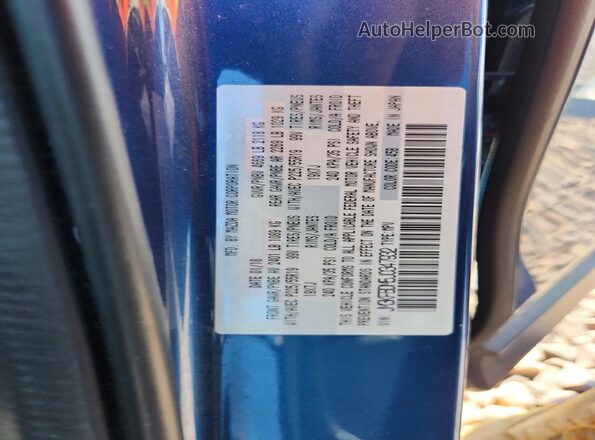 JM3KFBDM5J0347932 2018 MAZDA CX-5 Синий Вид наклейки с VIN-кодом