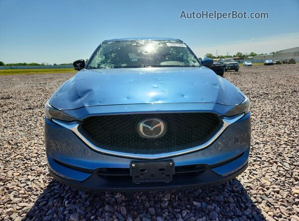 JM3KFBDM5J0347932 2018 MAZDA CX-5 Синий Вид спереди