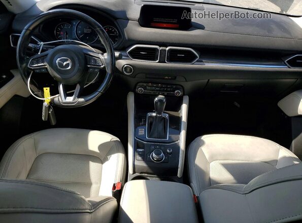 JM3KFBDM5K0621180 2019 MAZDA CX-5 Blue Вид панелі приладів