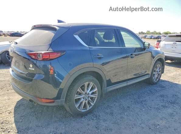 JM3KFBDM5K0621180 2019 MAZDA CX-5 Blue Задня права чверть