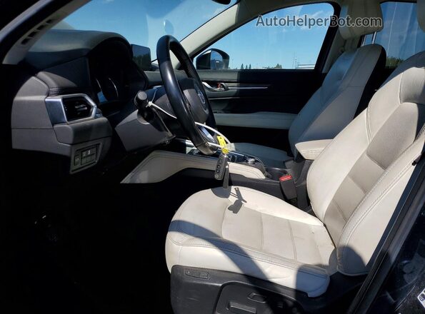 JM3KFBDM5K0621180 2019 MAZDA CX-5 Blue Вид салону спереду