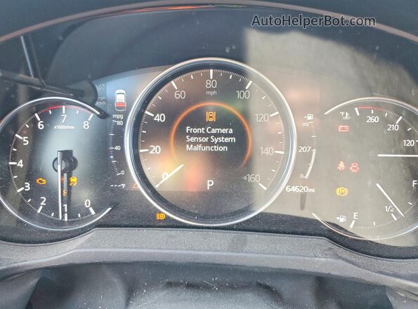 JM3KFBDM5K0621180 2019 MAZDA CX-5 Blue Вид щитка приладів