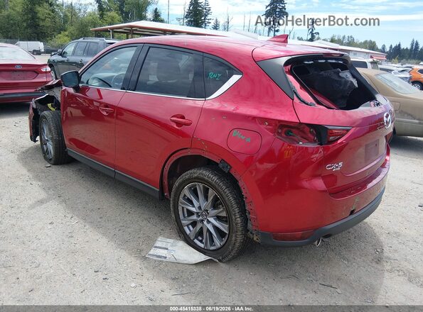 JM3KFBDM5M0419376 2021 MAZDA CX-5 Burgundy Trasero izquierdo