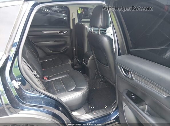 JM3KFBDM6J0411573 2018 MAZDA CX-5 Dark Blue Widok naklejki z numerem VIN