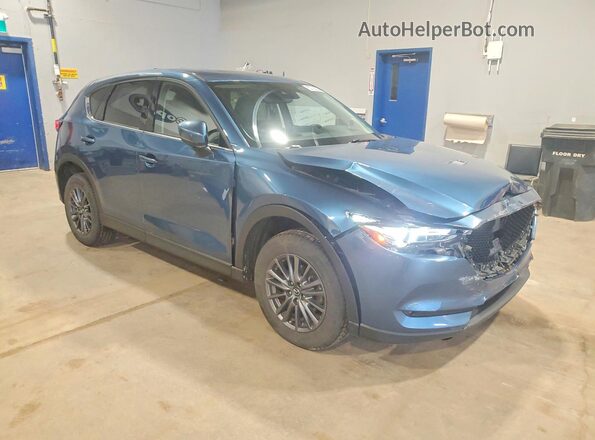JM3KFBDM6M0487542 2021 MAZDA CX-5 Blue Przód prawy
