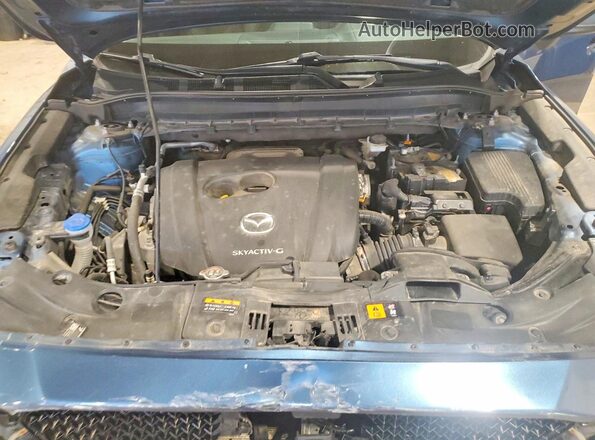 JM3KFBDM6M0487542 2021 MAZDA CX-5 Blue Widok komory silnika