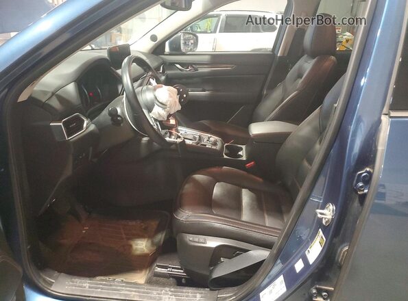 JM3KFBDM6M0487542 2021 MAZDA CX-5 Blue Widok wnętrza z przodu