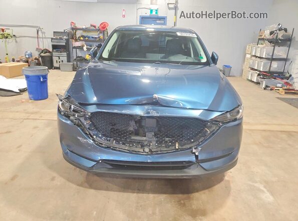 JM3KFBDM6M0487542 2021 MAZDA CX-5 Blue Widok z przodu