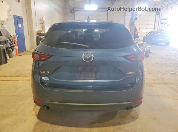 JM3KFBDM6M0487542 2021 MAZDA CX-5 Blue Widok z tyłu