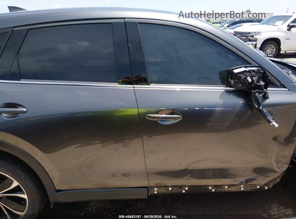 JM3KFBDM6P0193188 2023 MAZDA CX-5 Gray Widok wnętrza z tyłu