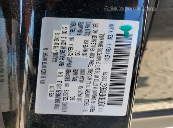JM3KFBDM6P0199427 2023 MAZDA CX-5 Black Vista de la etiqueta del VIN