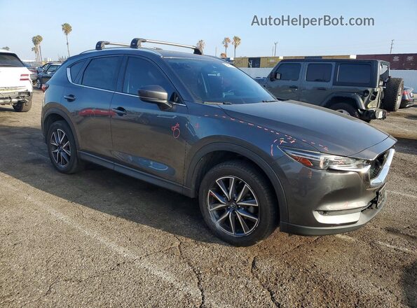 JM3KFBDM7J0380611 2018 MAZDA CX-5 Gray Front right