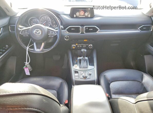 JM3KFBDM7J0380611 2018 MAZDA CX-5 Gray Dashboard view