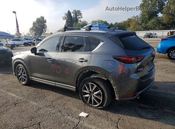 JM3KFBDM7J0380611 2018 MAZDA CX-5 Gray Rear left