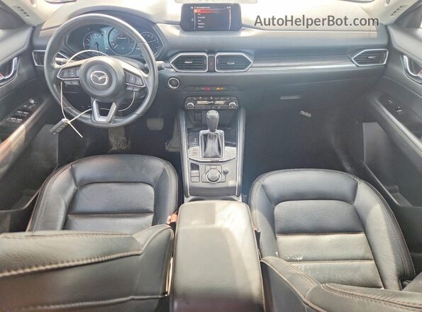 JM3KFBDM7K0690940 2019 MAZDA CX-5 Blue Առջևի վահանակի տեսք