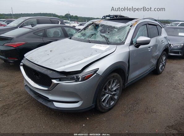 JM3KFBDM7M0347659 2021 MAZDA CX-5 Silver Front left