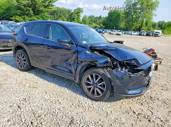 JM3KFBDM8J0434580 2018 MAZDA CX-5 Blue Delantero derecho