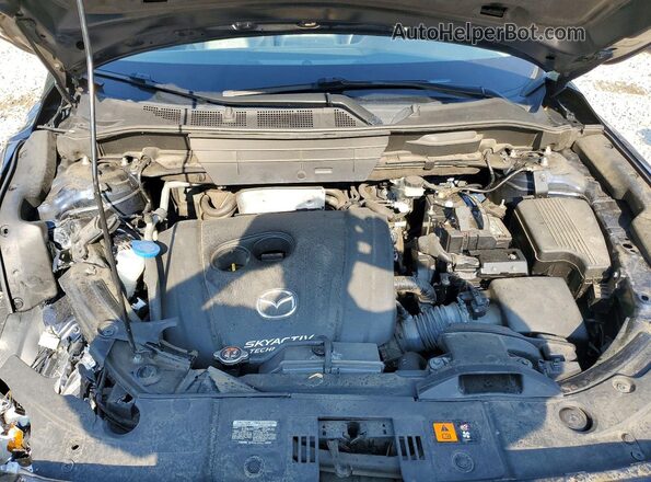 JM3KFBDM8J0434580 2018 MAZDA CX-5 Blue Vista del compartimento del motor