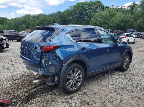 JM3KFBDM8M0474565 2021 MAZDA CX-5 Blue უკანა მარჯვენა