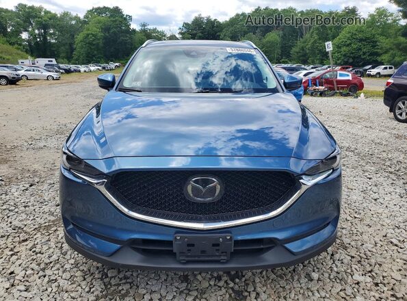 JM3KFBDM8M0474565 2021 MAZDA CX-5 Blue წინა ხედი
