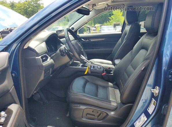 JM3KFBDM8M0474565 2021 MAZDA CX-5 Blue წინა სალონის ხედი