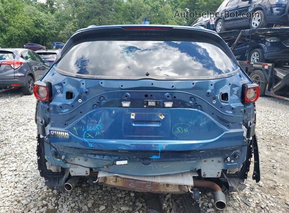 JM3KFBDM8M0474565 2021 MAZDA CX-5 Blue უკანა ხედი