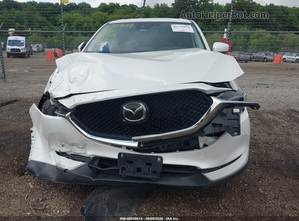 JM3KFBDM9K0507585 2019 MAZDA CX-5 White ხელსაწყოთა პანელის ხედი