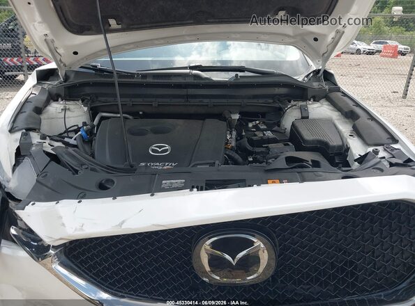 JM3KFBDM9K0507585 2019 MAZDA CX-5 White უკანა ხედი