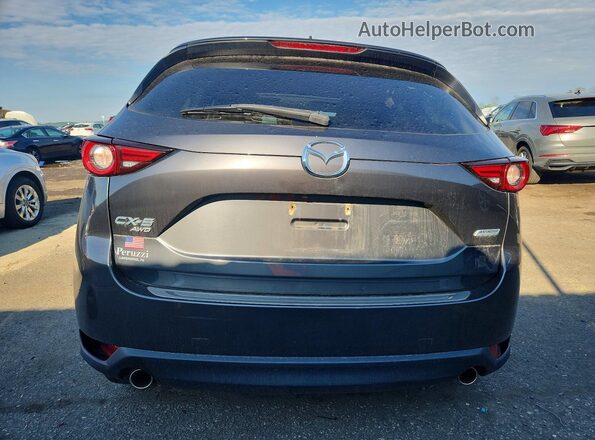 JM3KFBDM9K0672861 2019 MAZDA CX-5 Gray Rear view
