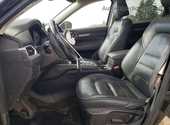 JM3KFBDM9L0787297 2020 MAZDA CX-5 Black Вид салону спереду