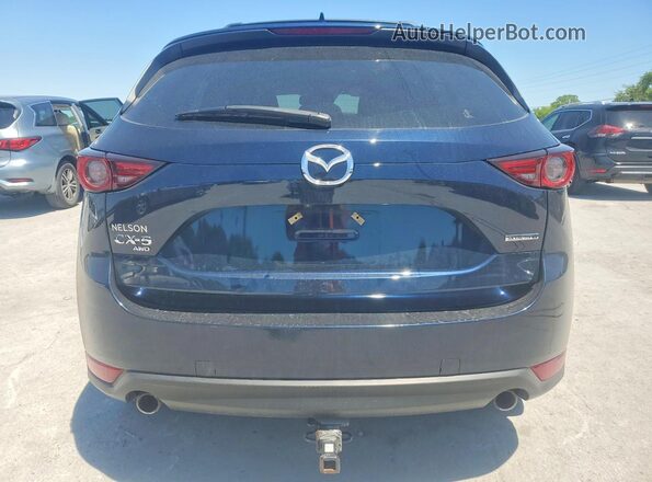 JM3KFBDM9L0827104 2020 MAZDA CX-5 Blue უკანა ხედი